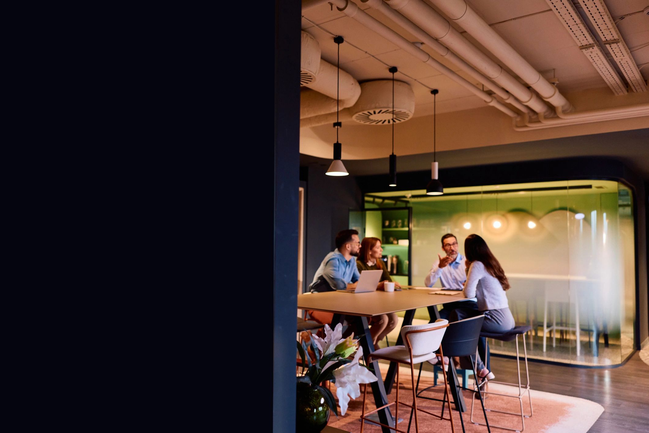 executive boardroom meeting modern